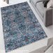 Carpetes de 140 x 220cm 220x140 Azul