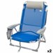 Cadeira Dobrável com Apoio para a Cabeça Gomera Azul
