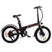 Bicicleta Elétrica Kukirin V2: Motor 250W | Bateria 270WH | Autonomia 45 km | Freios a Disco Preto