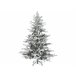 Beliani Árvore de Natal BRISCO Branco