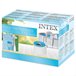 Skimmer deluxe INTEX filtro 3.028 l/h easy set - metal frame Cinza