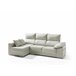 Chaise longue 3 lugares LIMA  Bege