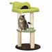 Árvore Arranhador para Gatos PawHut D30-579V00GN Verde