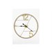  Relógio de parede INDIANA 60x60x7,5cm CONFORAMA Dourado