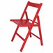Cadeira dobrável multiusos Vermelho