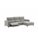 Chaise longue relax elétrica LEANIS  Bege