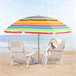 Aktive Guarda-chuva de praia inclinável riscas multicoloridas 200 cm UV50 Multicor