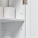 Armário de banho com 1 prateleira e 2 portas BZR18-II-W SoBuy 60 Branco