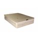 ATENAS Sofá de arrumação dobrável com capa estofada em madeira 3D 150x190 Madeira