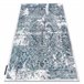 Tapete DE LUXE moderno 2082 Ornamento vintage - Structural 120x170 Cinza Azul