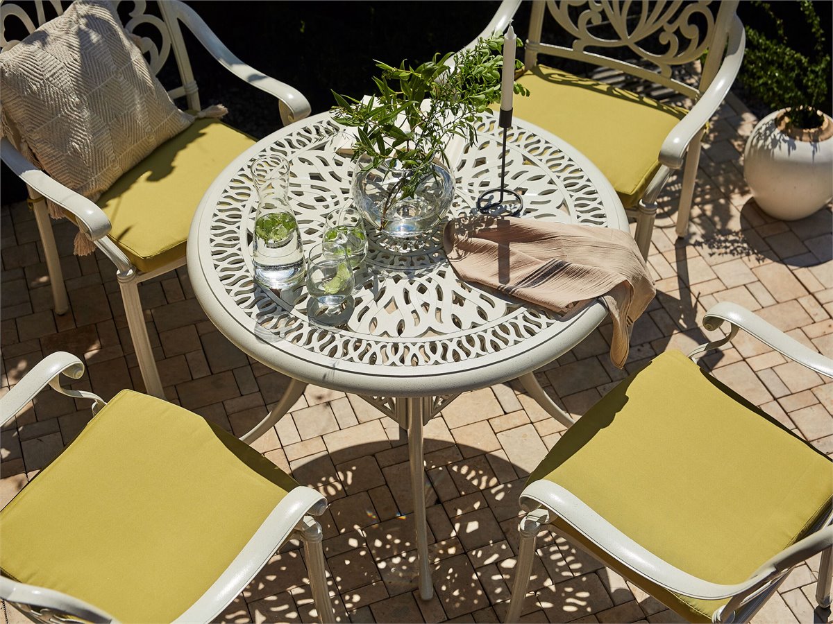 Hartman Capri Bistro Set in Maize / Wheatgrass - £479