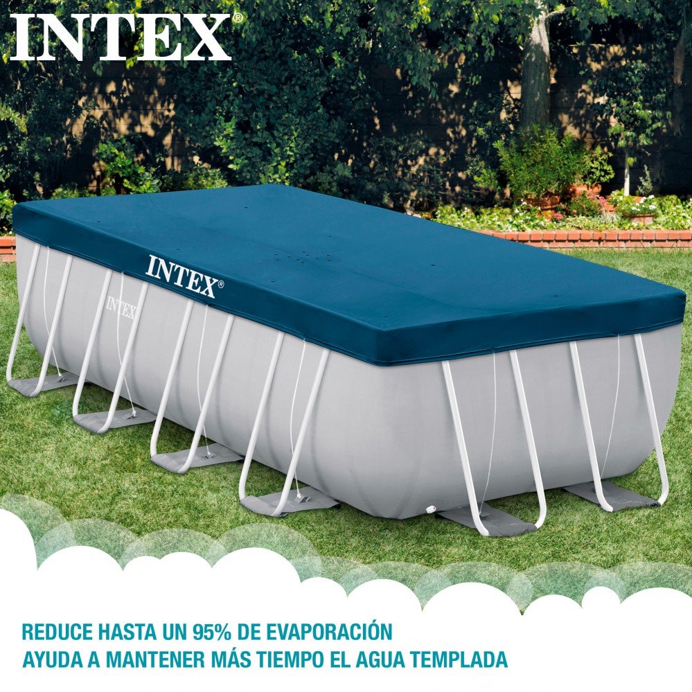 Cobertura Intex Piscina Retangular Prisma Frame X Cm Conforama