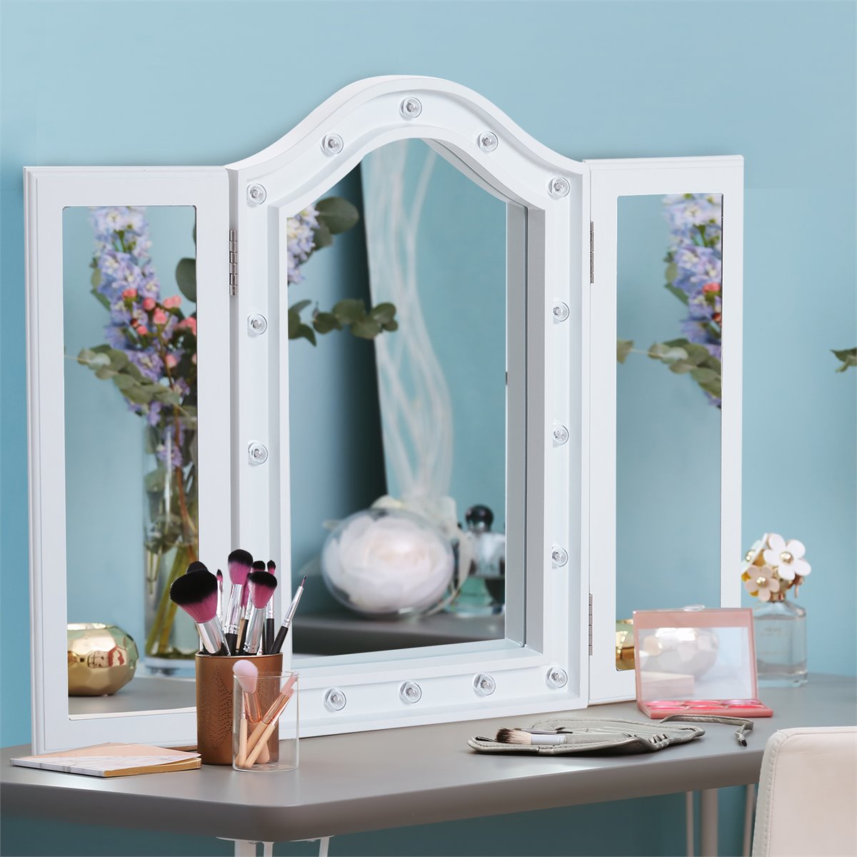 Espelho Led Afrodita 100cm ⋆ Espelho WC Luz ⋆ Maquiagem